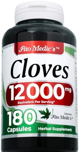 Cápsulas de Clavo FITO MEDIC'S Lab | Suplemento de Clavo | 180 Cápsulas - imagen 2