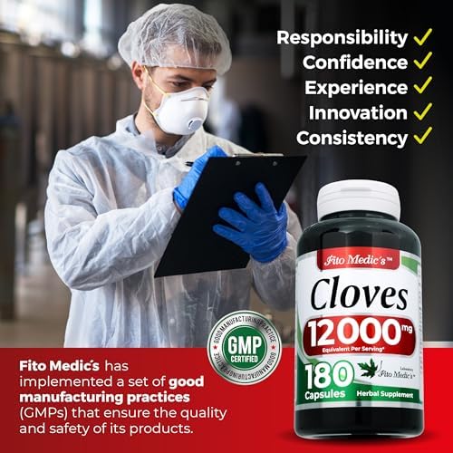 Cápsulas de Clavo FITO MEDIC'S Lab | Suplemento de Clavo | 180 Cápsulas - imagen 5