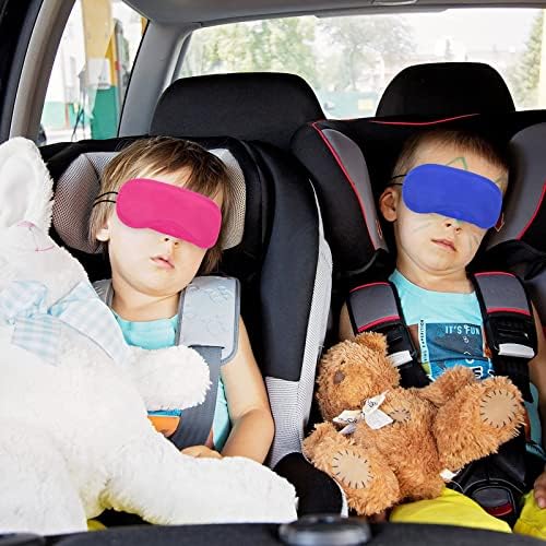 Máscara para dormir multicolor de 12 piezas, ligera y con almohadilla nasal, ideal para niños, mujeres y hombres, incluye 12 colores. - imagen 8