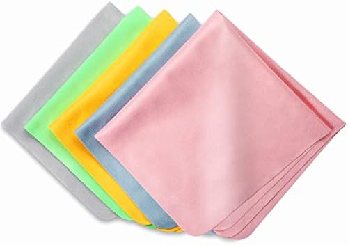 Paños de Microfibra Extra Grandes Vin Beauty (30x30 cm) para Gafas, Lentes y Pantallas, Paños Limpiadores Reutilizables para Todo Tipo de Gafas - imagen 1