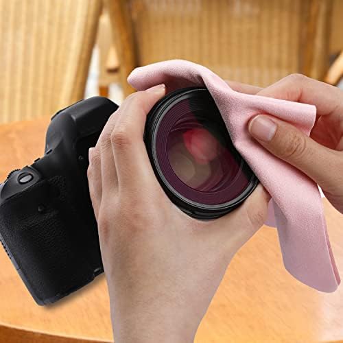 Paños de Microfibra Extra Grandes Vin Beauty (30x30 cm) para Gafas, Lentes y Pantallas, Paños Limpiadores Reutilizables para Todo Tipo de Gafas - imagen 7