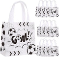 Bolsas de Fiesta de Fútbol Plceucsrs, 12 Piezas, Bolsas de Regalo Reutilizables con Asas, Perfectas para Sorprender en tu Fiesta - imagen 1