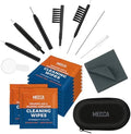 Kit de Limpieza para Audífonos - Set de 20 Piezas con Estuche, 10 Toallitas Limpiadoras y Lupa para Audífonos, Auriculares, Amplificadores y - imagen 1