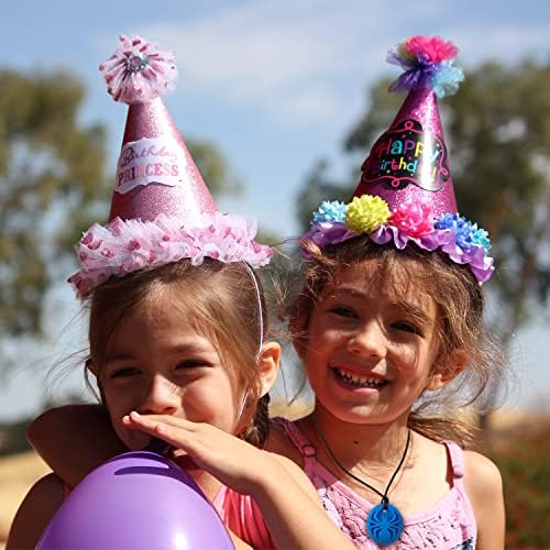 Collares Masticables SOSKYGELO para Niños Sensoriales, Paquete de 6 Collares de Silicona para Autismo, TDAH y SPD, Juguetes de Masticar para Reducir - imagen 7