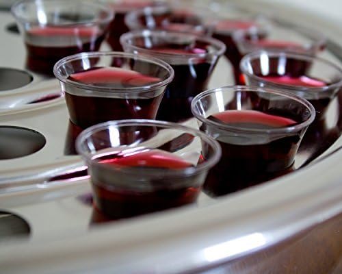 Copas de Comunión Grace - Plásticas Desechables 100 por caja - Se ajustan a bandejas estándar de Comunión - imagen 4