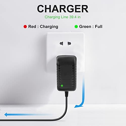 Cargador de Repuesto para Pistola de Masaje 16.8V 1A, Fuente de Poder AC DC 0.8A 1A, Cable de 59 pulgadas/1.5m - imagen 7