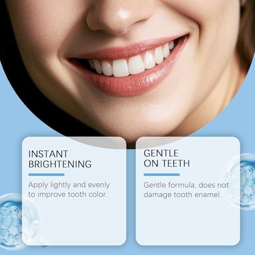 SmileFitPro Pintura para Dientes, Pulidor Natural, Kit Portátil de Blanqueamiento Suave, Fórmula Segura y Resultados Duraderos, 2 piezas - imagen 2