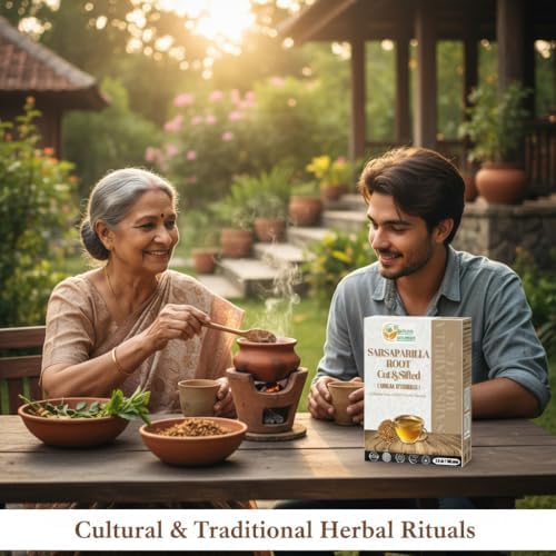 Raíz de Sarsaparilla Orgánica Herbs Botanica 100g - Purificador Natural de Sangre, Salud de la Piel, Inmunidad y Soporte Articular para Té Herbal - imagen 7