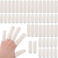 Geyoga 50 Piezas de Dedales de Algodón para Dedos y Dedos del Pie, Protectores de Pulgar y Almohadillas Protectores, Absorbentes de Humedad (5 cm/2 - imagen 1