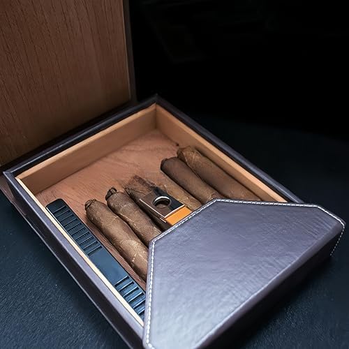 Humidificador de Cigarros CSGTSWGS (2 PZS) Rectangular para Humidor, Mantiene Frescos Cigarros, Tabaco, Café y Té (Negro) - imagen 8