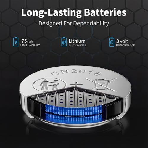 Batería de Litio NICEBATT CR2016 3V en Paquete de 6, Potencia Duradera para Llave, Reloj, Calculadora y Más - imagen 3