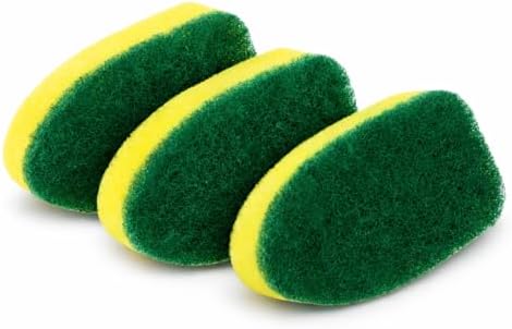 Recargas para Estropajo LIBMAN - Paquete de 3 Recargas Duraderas y No Rascantes - Compatibles con Dishmatic - imagen 1