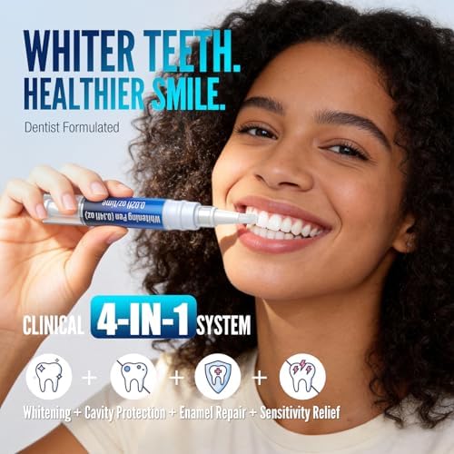 Kit de Blanqueamiento Dental - 35% Peróxido de Carbamida, 2 Lápices Blanqueadores + 1 Lápiz Remineralizante, Cuidado para Dientes Sensibles, 3 x 0.14 - imagen 3