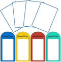 Juego de 4 Lentes de Aumento 3X para Lectura, Lentes Fresnel de PVC Liviano con 4 Regla Marcadora para Baja Visión y Personas Mayores - imagen 1