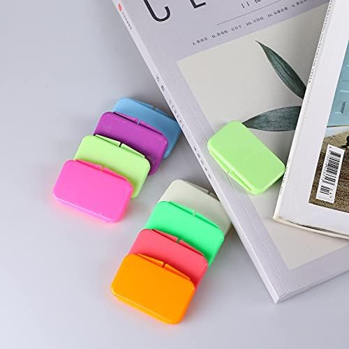 Cera Dental MorTime 12 Piezas con Estuches Coloridos, 60 Tiras de Cera Ortodóntica para Usar con Frenos y Alineadores - imagen 2