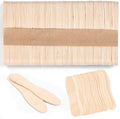 Cucharas de Madera ANTETOK para Helado de 3 Pulgadas, 100 Piezas, Cucharas Desechables Pequeñas, Biodegradables para Fiestas, Bodas y Camping - imagen 1