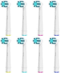 8 Piezas de Cabezas de Repuesto para Cepillos de Dientes Eléctricos Braun Oral B Kids, Cerdas Ultra Suaves - imagen 1