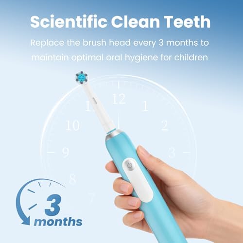 8 Piezas de Cabezas de Repuesto para Cepillos de Dientes Eléctricos Braun Oral B Kids, Cerdas Ultra Suaves - imagen 7