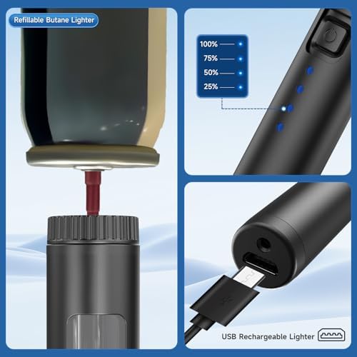 Encendedor Eléctrico Recargable USB Flame Bird - Paquete de 2, Flexible y Multiusos para Velas, BBQ, Chimenea, Cocina y Camping (NO Viene Prellenado) - imagen 7