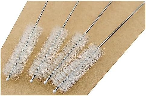 Set de 4 Cepillos Limpiadores para Popotes de Bubble Tea Boba - EXTRA ANCHO 1/2 x 10 Jumbo Drink CocoStraw - Paquete de 4 - imagen 1