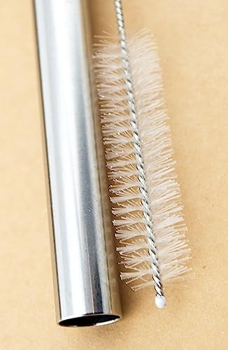 Set de 4 Cepillos Limpiadores para Popotes de Bubble Tea Boba - EXTRA ANCHO 1/2 x 10 Jumbo Drink CocoStraw - Paquete de 4 - imagen 2