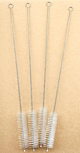 Set de 4 Cepillos Limpiadores para Popotes de Bubble Tea Boba - EXTRA ANCHO 1/2 x 10 Jumbo Drink CocoStraw - Paquete de 4 - imagen 5