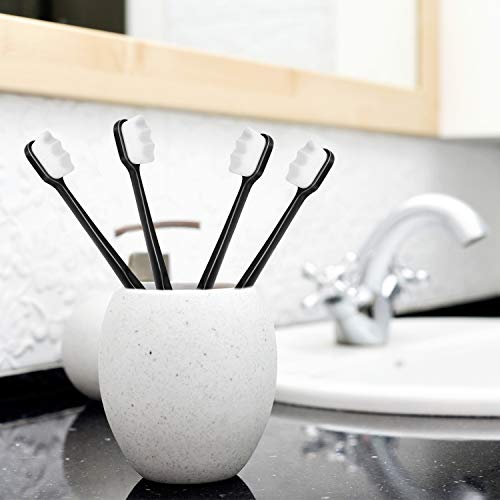 Cepillo de Dientes VEGOLS Adulto Extra Suave con 20,000 Cerdas Blandas, Paquete de 6 Cepillos Manuales Micro Nano para Proteger Encías Sensibles - - imagen 6