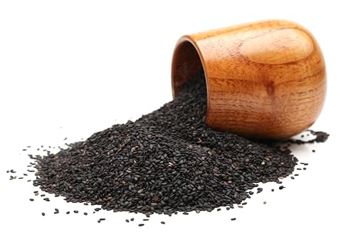 Semillas de Sésamo Negro Orgánicas Foods Alive 8 oz en Tarro, No GMO, Kosher, Sin Gluten, Keto, Paleo, Fuente de Proteína (227g) - imagen 6