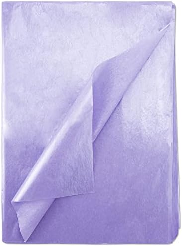 Papel de Seda Metálico Morado MR FIVE, 60 Hojas, 20 x 14, Ideal para Regalos, Cumpleaños, Halloween y Navidad - imagen 1
