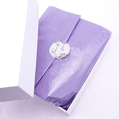 Papel de Seda Metálico Morado MR FIVE, 60 Hojas, 20 x 14, Ideal para Regalos, Cumpleaños, Halloween y Navidad - imagen 2