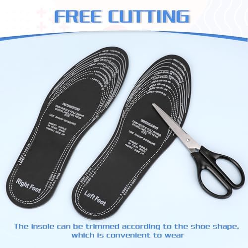 KALIONE 2 Pairs de Plantillas para Zapatos para Mujeres y Hombres, Almohadillas de Espuma Memoria, Insoles Transpirables para Sneakers y Zapatos - imagen 5
