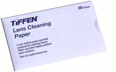 Papel de limpieza para lentes Tiffen (Paquete de 50) - imagen 1