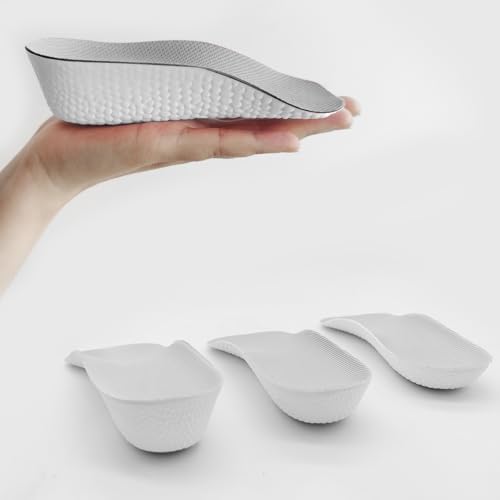 Plantillas Elevadoras para Sneakers de Hombre - 3 Pares, Soporte Arco Ortopédico para Aliviar Tendinitis de Aquiles, Pies Planos y Molestias en los - imagen 7