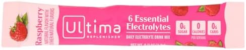 Mezcla de Bebida Electrolítica Ultima Replenisher de Frambuesa, Sencilla, 0.11 OZ - imagen 1
