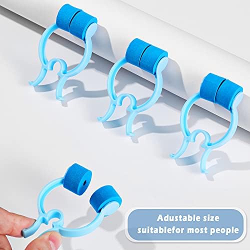 Kit de 24 Clips Nasales para Detener Sangrados, Antisnoring y Emergencias - Clips de Plástico para Natación (Verde, Azul) - imagen 5