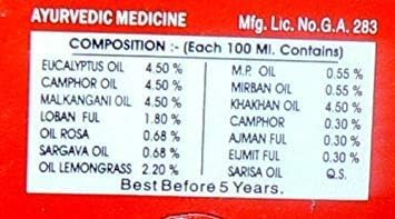 Aceite de Masaje Ayurvédico Dharasana - Remedio Indio para Artritis y Dolor en las Articulaciones - imagen 3