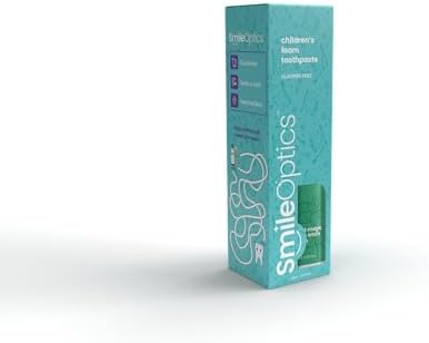 Smile Optics Pasta de Dientes Espumosa Mint Magic para Niños - Pasta Dental Blanqueadora Sin Flúor - Fórmula Suave para Sonrisas Más Brillantes - imagen 8