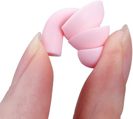Bememo 6 Pares de Tapones para Oídos de Silicona Reutilizables con Cordón y Estuche, Impermeables, Reducción de Ruido para Tiro, Sueño, Natación y - imagen 4