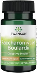 Swanson Saccharomyces Boulardii 5 Mil Millones Cfu 30 Cápsulas Veganas - imagen 1