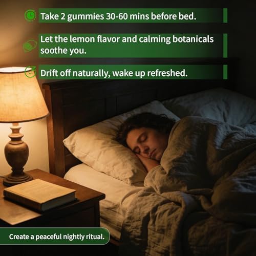 Gomitas Warmbioder de L-Theanine para Niños y Adultos, 400mg con Ashwagandha, GABA y 5HTP, Suplemento Masticable para Relajación y Enfoque, Sabor - imagen 5