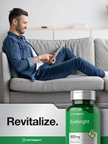 Suplemento Herbal Eyebright de Horbäach | 180 Cápsulas | Sin OGM, Libre de Gluten - imagen 6