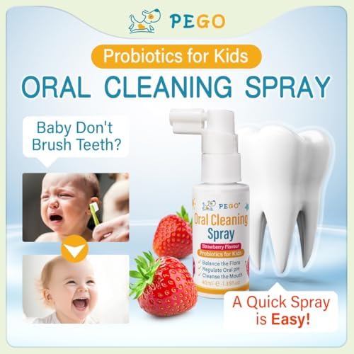 Spray Oral Infantil, Ayuda para Pasta de Dientes de Niños, Prevención de Caries y Aliento Fresco, Anticaries Sin Flúor para Bebés y Niños Pequeños (1) - imagen 3