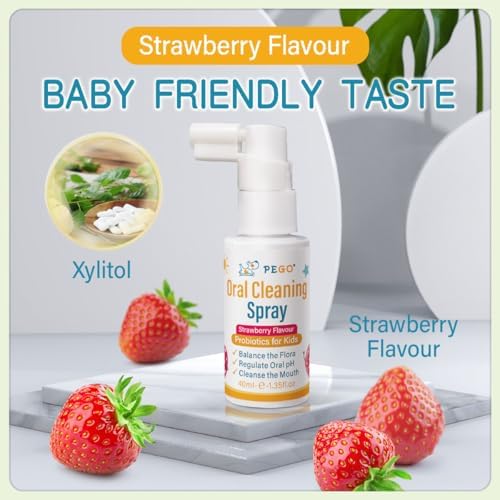 Spray Oral Infantil, Ayuda para Pasta de Dientes de Niños, Prevención de Caries y Aliento Fresco, Anticaries Sin Flúor para Bebés y Niños Pequeños (1) - imagen 8