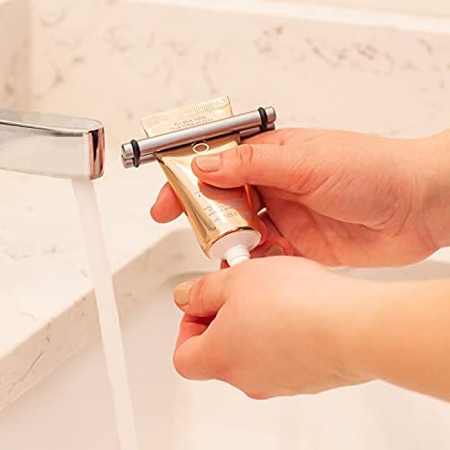 Rodillo Dispensador de Pasta de Dientes Zeroth Designs, Squeezer de Aluminio Ligero - Para Pasta de Dientes, Cosméticos, Ungüentos y Más, 1 Unidad - imagen 7