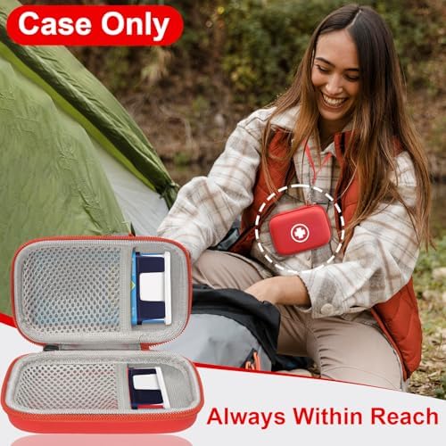 Funda Klawdsky Auvi Q, Bolsa de Emergencia Portátil para 2 Autoinyectores Auvi-Q, Inhalador, Spray Nasal, Medicina para Alergias, ros Auxilios, - imagen 7