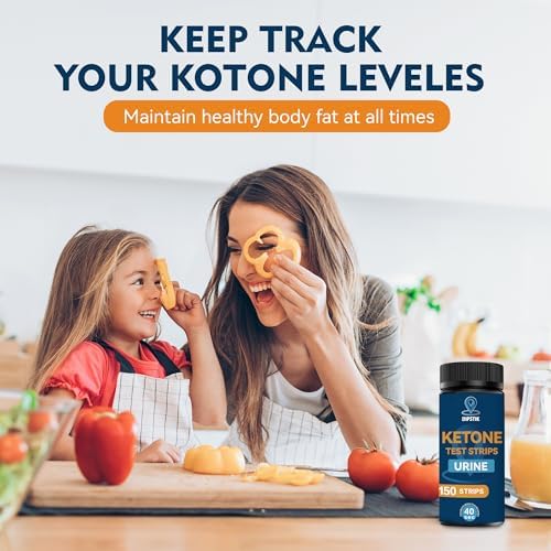 Tiras de Prueba de Cetonas DIPSTIK, 150 Tiras para Análisis de Orina Keto, Resultados Rápidos y Confiables en Casa - imagen 6