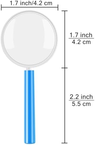 Elcoho 24 Piezas Lentes de Aumento Coloridos 3X en 8 Colores, Regalos y Souvenirs para Fiestas, Ideal para Jóvenes y Lectura - imagen 2