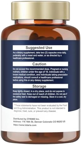 Suplementos Totara para la Memoria y Concentración丨Energía Sin Cafeína con L-Tirosina, Alpha GPC, Ginkgo Biloba, Bacopa Monnieri, Azafrán – Sin - imagen 8