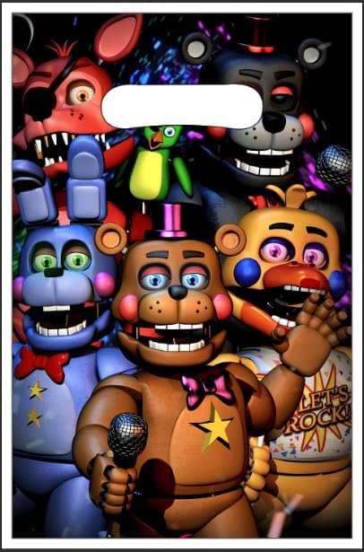 Bolsas de Regalo de Cumpleaños ZGYDNM 30pcs para Fiesta de Five Nights, Bolsas de Dulces y Sorpresas, Decoraciones de Fiesta - imagen 1