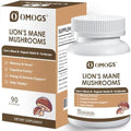 Suplemento en Cápsulas OMOGS Complejo de Hongos 10:1, Melena de León con Cordyceps y Reishi, para Salud Cerebral, Memoria, Enfoque y Sistema - imagen 1